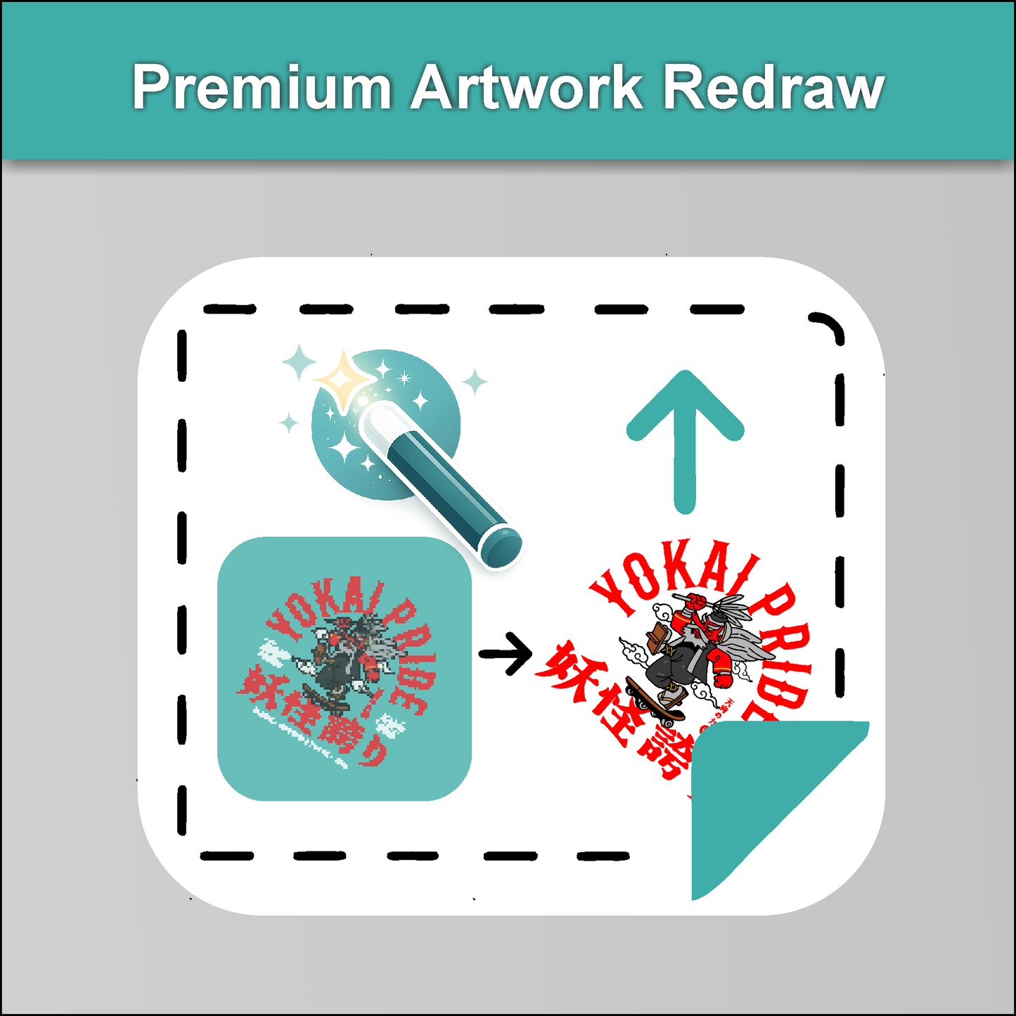 Premium Artwork Redraw & Optimisation — Transfer Ready