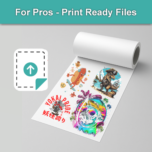 Upload Your Ready To Print Gang Sheet - 40cm width